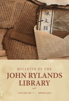 Bulletin of the John Rylands Library 100/1 1