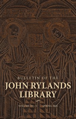 Bulletin of the John Rylands Library 101/1