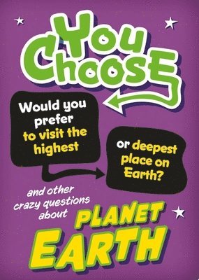 bokomslag You Choose: Planet Earth