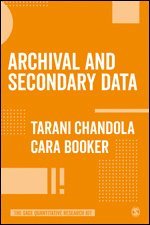Tarani Chandola, Cara Booker - Archival and Secondary Data, Häftad