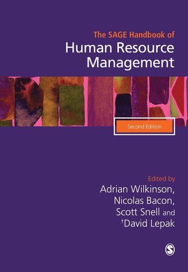 bokomslag The SAGE Handbook of Human Resource Management