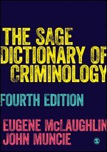bokomslag The SAGE Dictionary of Criminology