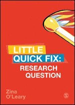 bokomslag Research Question: Little Quick Fix