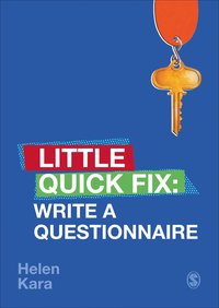 bokomslag Write a Questionnaire: Little Quick Fix