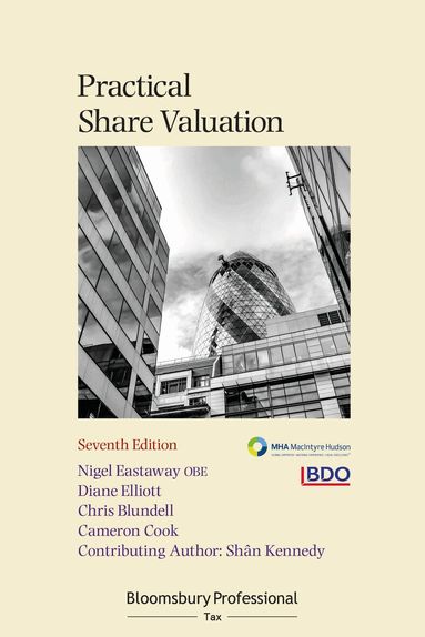 Nigel Eastaway, Diane Elliott, Chris Blundell, Cameron Cook - Practical Share Valuation, Häftad