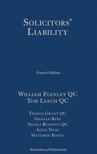 bokomslag The Law of Solicitors Liabilities