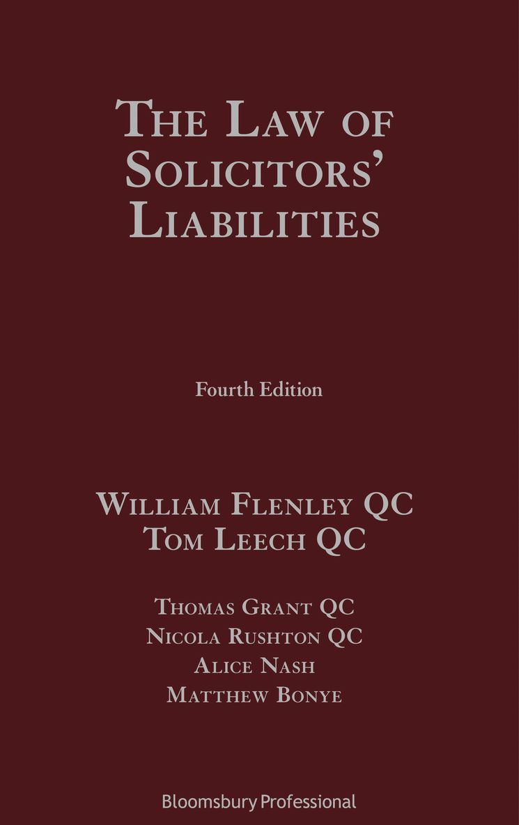 The Law of Solicitors Liabilities 1