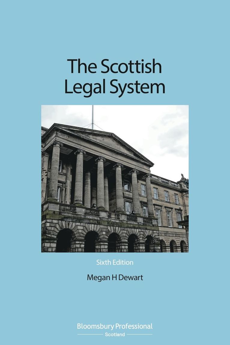 Megan Dewart - Scottish Legal System, Häftad