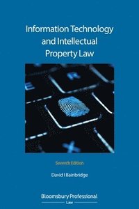 bokomslag Information Technology and Intellectual Property Law