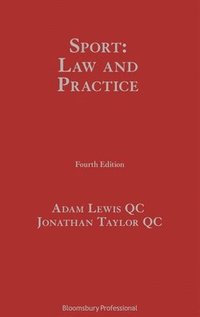 bokomslag Sport: Law and Practice