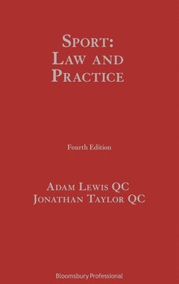 Sport: Law and Practice 1