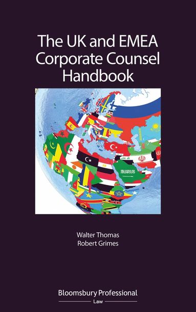 bokomslag UK and EMEA Corporate Counsel Handbook