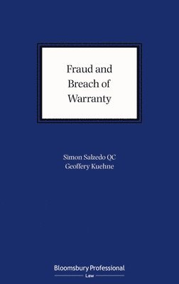 bokomslag Fraud and Breach of Warranty