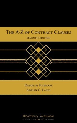 bokomslag A-Z of Contract Clauses