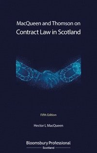 bokomslag MacQueen and Thomson on Contract Law in Scotland