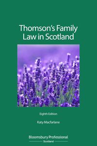 bokomslag Thomson's Family Law in Scotland