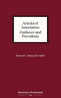 bokomslag Articles of Association: Guidance and Precedents