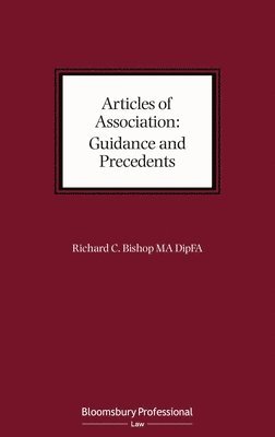 bokomslag Articles of Association: Guidance and Precedents