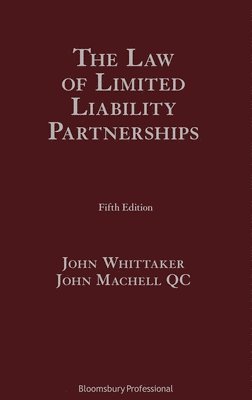 bokomslag The Law of Limited Liability Partnerships