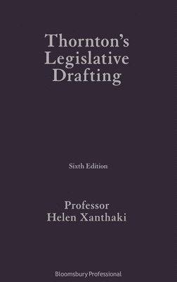 Thornton's Legislative Drafting 1