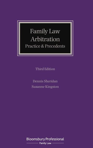 Suzanne Kingston, Dennis Sheridan - Family Law Arbitration, Häftad