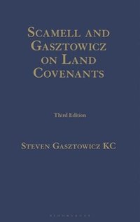 bokomslag Scamell and Gasztowicz on Land Covenants