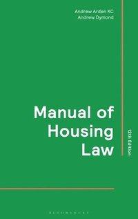 bokomslag Manual of Housing Law