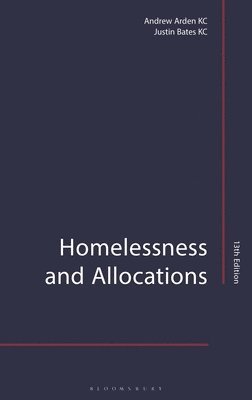 bokomslag Homelessness and Allocations