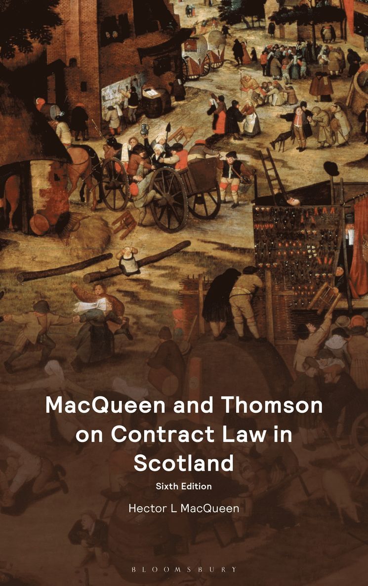 Hector L MacQueen, UK) MacQueen, Hector L (University of Edinburgh, Hector L. Macqueen, Hector L Macqueen - MacQueen and Thomson on Contract Law in Scotland, Häftad
