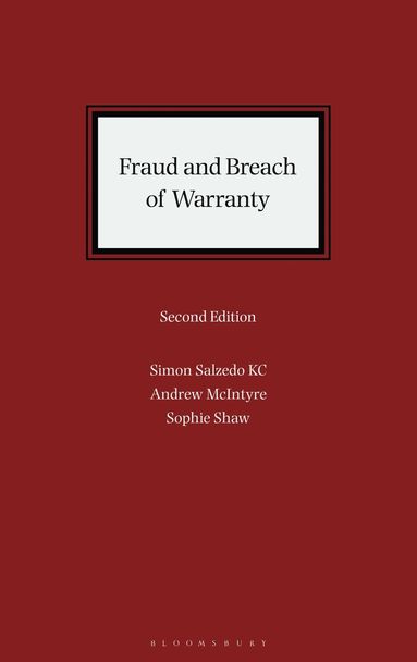 bokomslag Fraud and Breach of Warranty