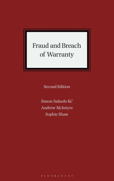 bokomslag Fraud and Breach of Warranty