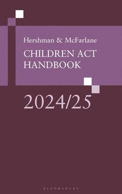 bokomslag Hershman & McFarlane: Children Act Handbook 2024/25