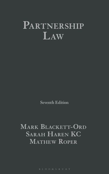 Mark Blackett-Ord, Sarah Haren KC, Mathew Roper - Partnership Law, Inbunden