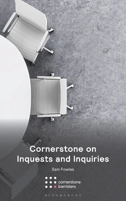 bokomslag Cornerstone on Inquests and Inquiries
