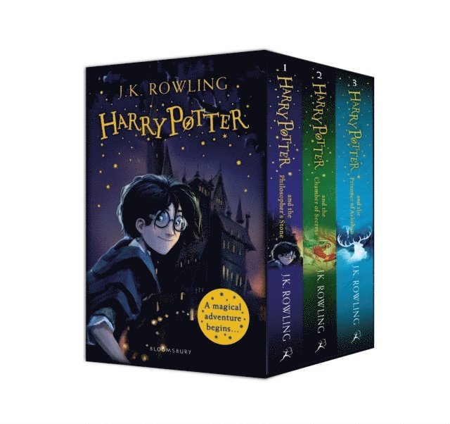Harry Potter 1-3 Box Set: A Magical Adventure Begins 1