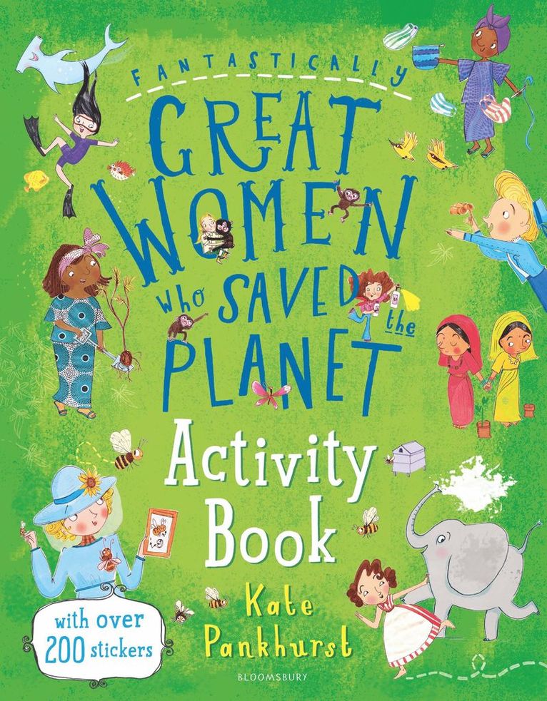 Kate Pankhurst - Fantastically Great Women Who Saved the Planet Activity Book, Häftad