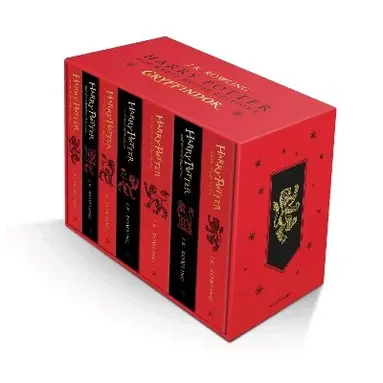 J.K. Rowling - Harry Potter Gryffindor Hogwarts House Editions Paperback Box Set, Häftad