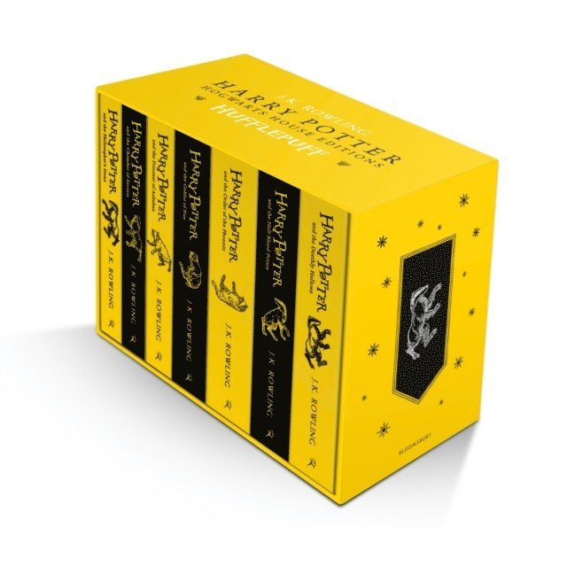 Harry Potter Hufflepuff House Editions Paperback Box Set 1