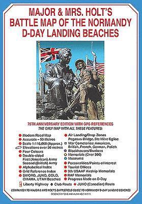 bokomslag Major & Mrs Holt's Battle Map of The Normandy D-Day Landing Beaches (Map)