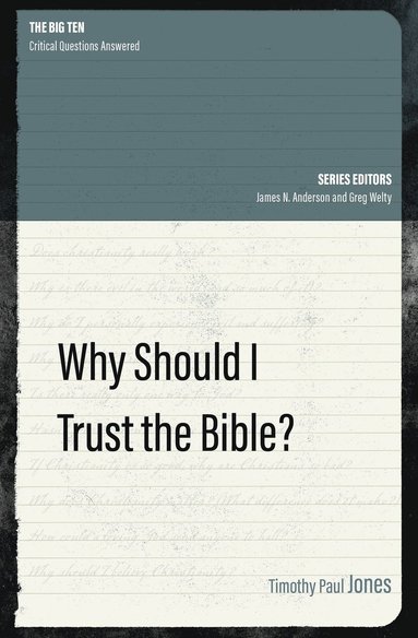 bokomslag Why Should I Trust the Bible?