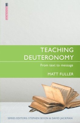 Teaching Deuteronomy 1