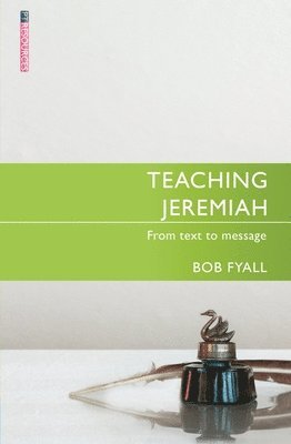 Teaching Jeremiah 1