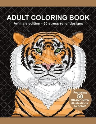 bokomslag Adult Coloring Book: Animals Edition