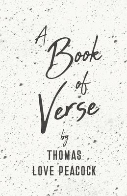 bokomslag Book of Verse by Thomas Love Peacock