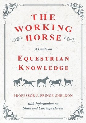 bokomslag The Working Horse - A Guide on Equestrian Knowledge with Information on Shire and Carriage Horses