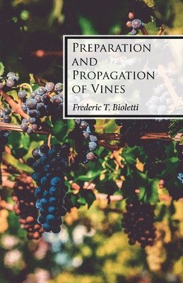 Preparation and Propagation of Vines 1