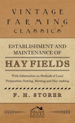 bokomslag Establishment and Maintenance of Hay Fields