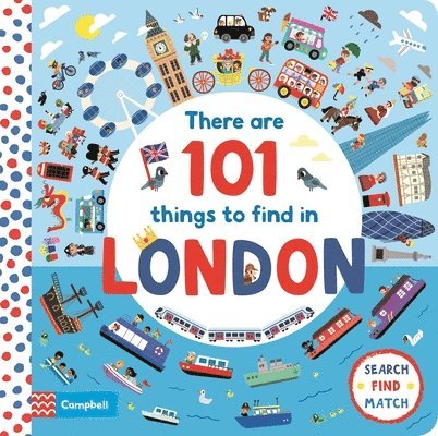 Campbell Books - There Are 101 Things to Find in London, Kartonnage