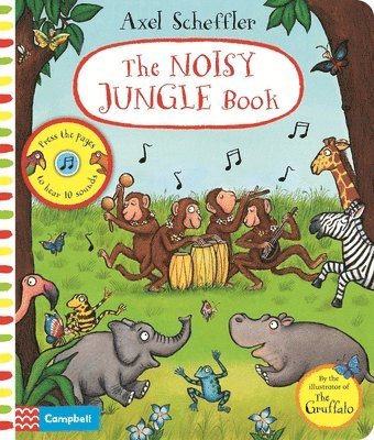 bokomslag The Noisy Jungle Book : A press-the-page sound book