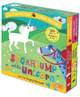 Sugarlump and the Unicorn and The Singing Mermaid Board Book Slipcase 1